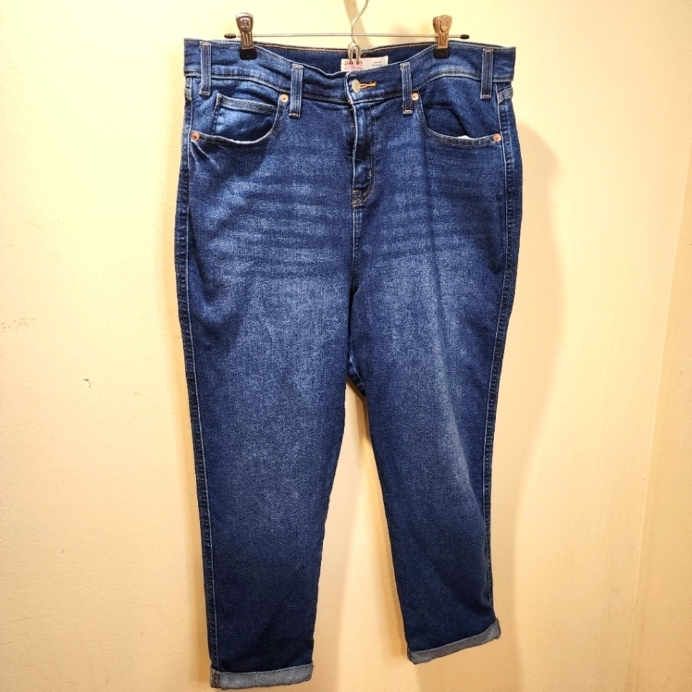 SIGNATURE Levi's Strauss Boyfriend Women's Plus Size jeans size 14 - W32